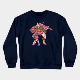 Overwatch D.Va Academy Skin P Crewneck Sweatshirt